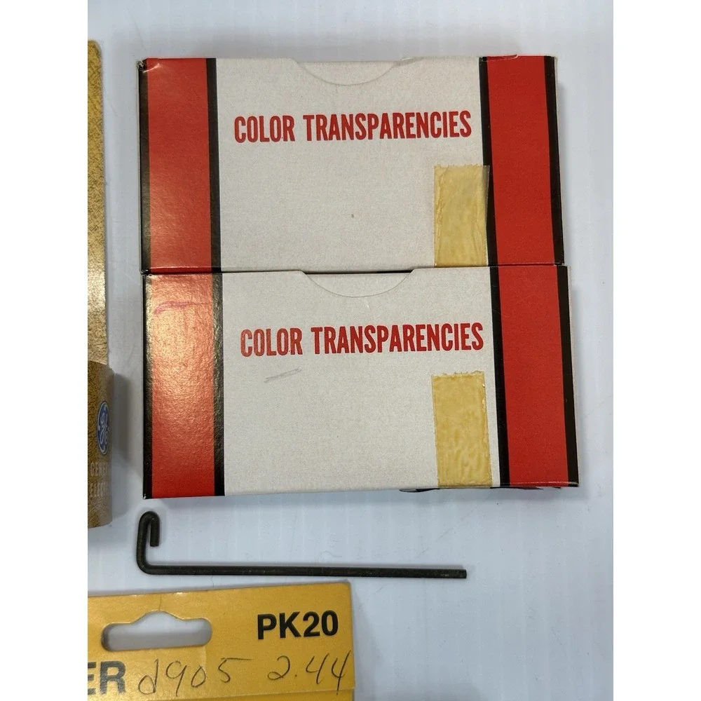 Vintage Lot‎ 5 Boxes GE Flashcubes 15 Cubes General Electric 40 Slides Florida